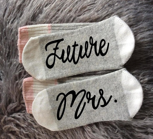 Kuschelsocken Mr. and Mrs.