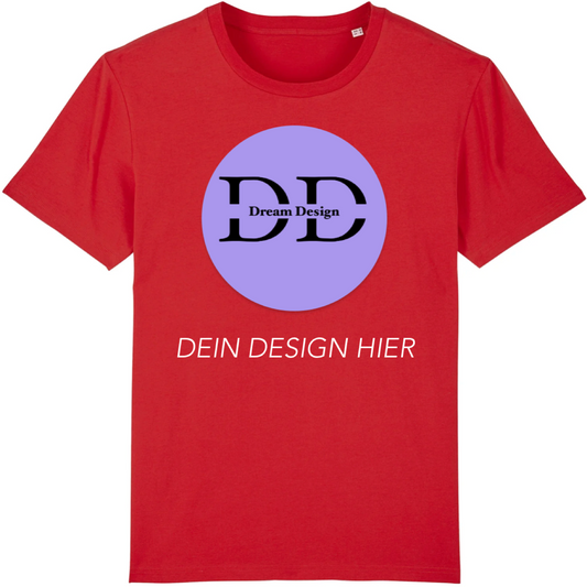 Kurzärmlige Damen Shirt - Rot