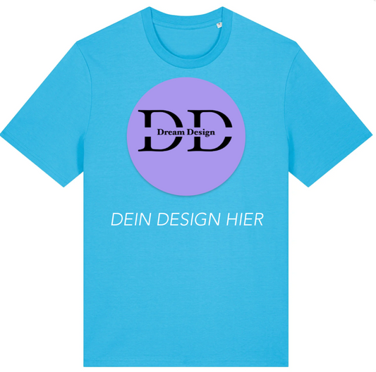 Kurzärmlige Damen Shirt - Türkis