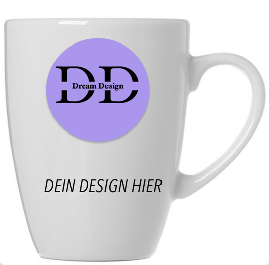 Kaffeetasse Weiss - mit eigenem Motiv