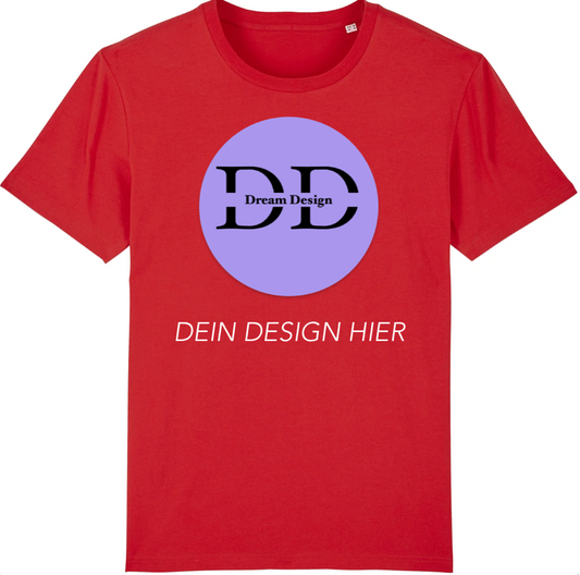 Kurzärmliges Herren Shirt - Rot