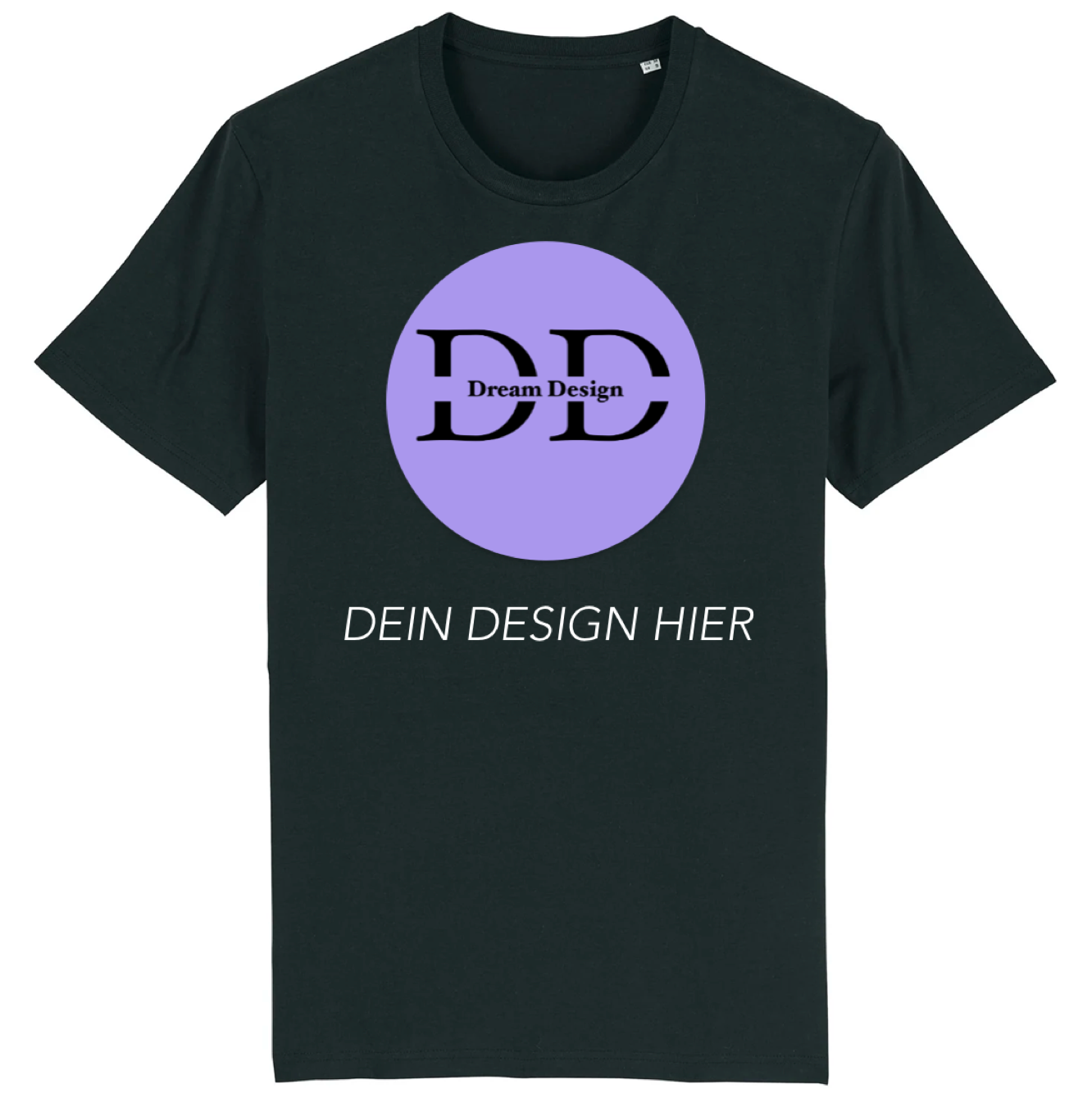 Kurzärmliges Herren Shirt - Schwarz